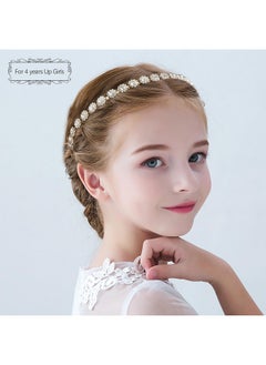 Ammei Headpiece Bridal Headpiece Wedding Headband With Crystal And Hair Accessories (Gold)  - Image 2