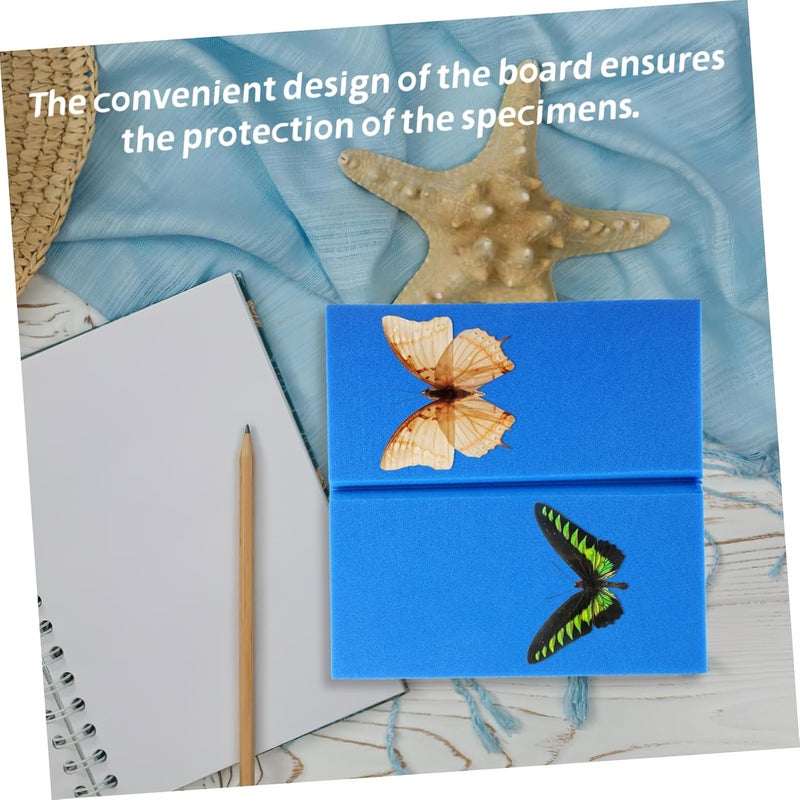 أداة تثبيت الحشرات لوحة عرض عينات الفراشات لوحة النشر مع 5 دبابيس من الفولاذ المقاوم للصدأ - Image 3