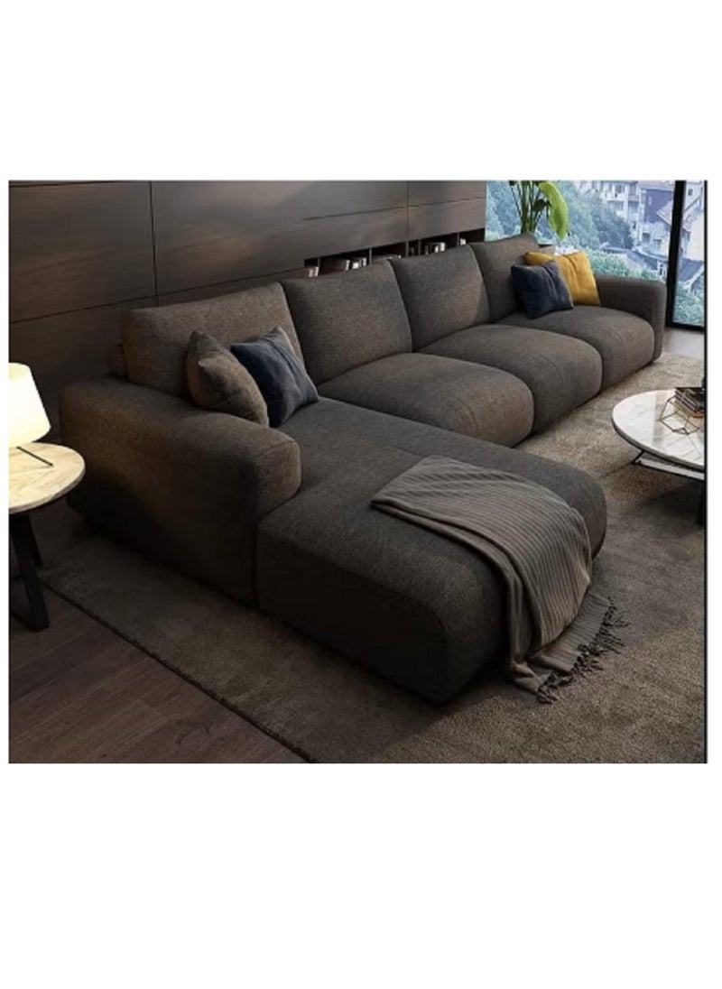 Comfynest Comfynest Chic Dark Grey Corner Sofa Set for Your Stylish Living Space  - Image 1