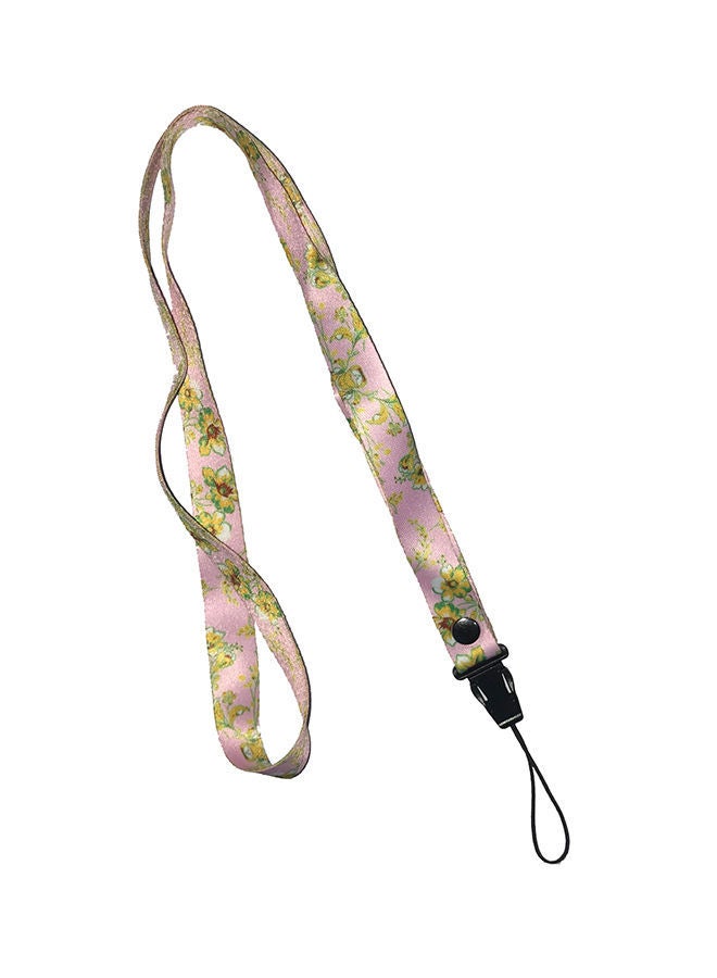 NIBEMINENT Flowers Printed Lanyard Multicolour