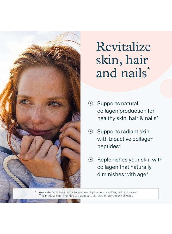 youtheory Advanced Collagen - 6,000 mg Collagen with Vitamin C - for Hair, Skin & Nails* - Supplements for Women & Men - 290 Tablets - Image 3