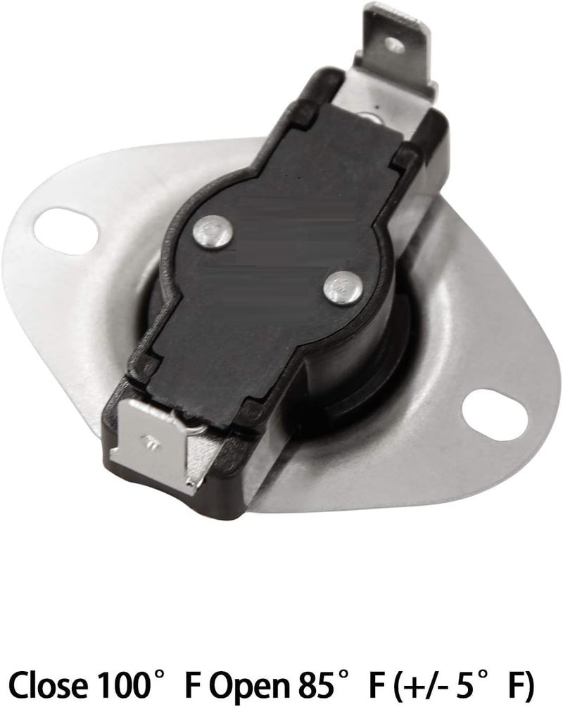 BoyoTec Wood Stove Thermostat Switch, Fireplace Blower Fan Thermal Switch, Snap Disc Temp Control (100°F ON and 85°F Off), Snap Disc Thermostat Switch - Image 4