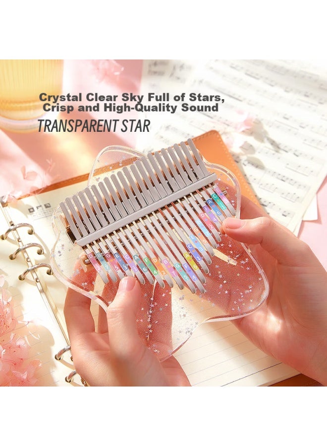 Cega Kalimba 21-key Crystal Clear Finger Piano, Beginner's Musical Instrument, Children's Toy, Birthday Gift - Image 3