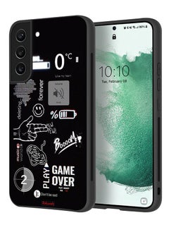Tolwak Samsung Galaxy S21 FE 5G Protective Case Cover Game Over Pew Pew  - Image 1
