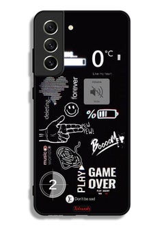 Tolwak Samsung Galaxy S21 FE 5G Protective Case Cover Game Over Pew Pew  - Image 3