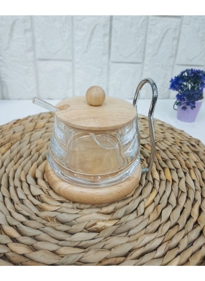ماركة غير محددة - سكريه مع حامل خشبى مع معلقه - Image 1