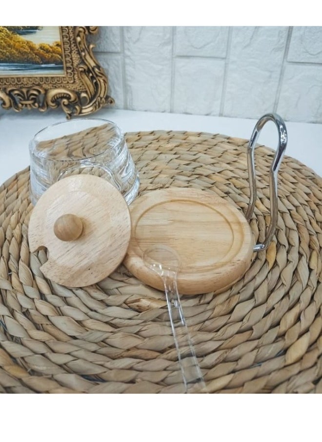 ماركة غير محددة - سكريه مع حامل خشبى مع معلقه - Image 1