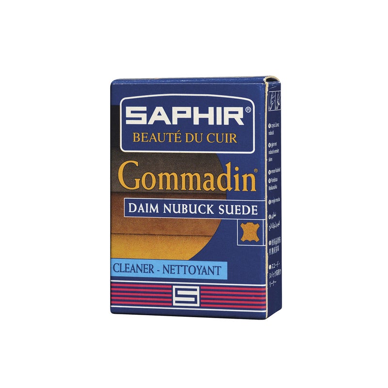 Saphir Gommadin - Nubuck Suede Eraser Block - Cleaning Suede, Nubuck and Velvety Leathers - Anti-Shine - Image 1