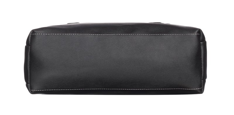 Fostelo Women's Gisele Satchel Tote Handbag for Women | Ladies Purse | Stylish Shoulder Bag | Gift For Women | Black - Image 4
