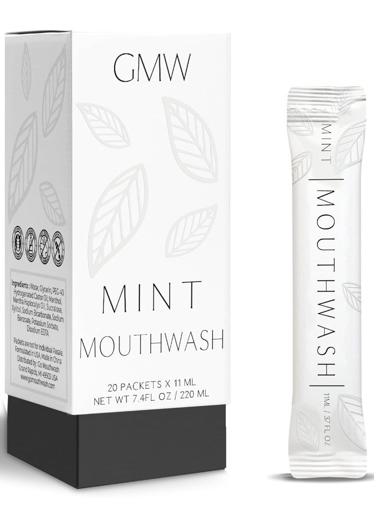 Go Mouthwash Luxury Matte Mouthwash - 20 Pack - Image 1