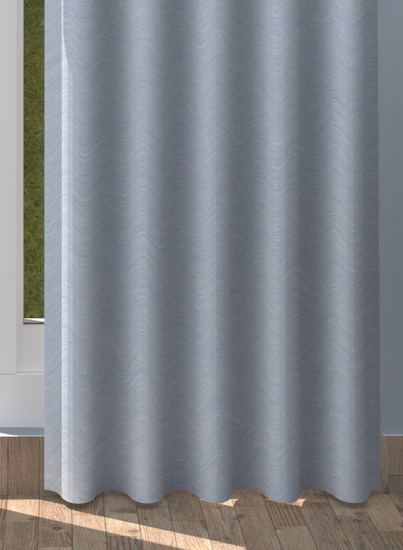 Amali  Amali Blackout Textured Curtains 274 cm x 127 cm - 2 Panels, 100% Polyester, Grommet Top, Thermal Insulated, Noise Reducing, Light Blocking  - Image 2