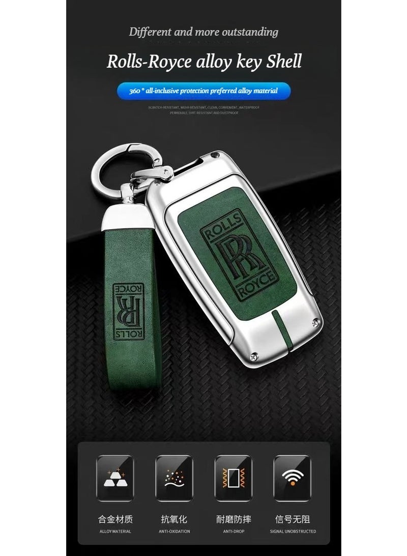 rolls Suitable for Rolls-Royce key cases for Cullinan, Phantom, Ghost, Manta Ray car key covers and buckles, factory products - Image 2