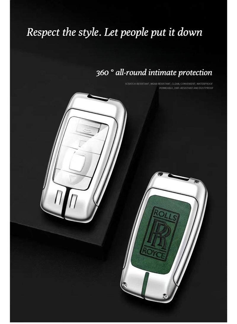 rolls Suitable for Rolls-Royce key cases for Cullinan, Phantom, Ghost, Manta Ray car key covers and buckles, factory products - Image 4