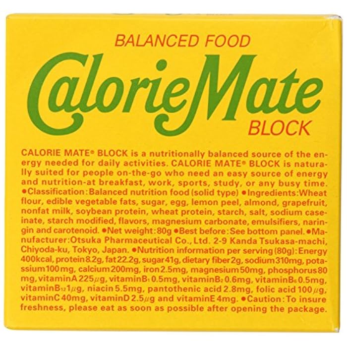 Calorie Mate Balanced Food, Fruits, 2.74 Ounce - Image 1