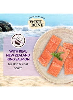 Wishbone Wishbone Ocean New Zealand King Salmon, Gluten Free, Premium Salmon Recipe Cat Food for Overall Pet Health - 4 lb  - Image 2
