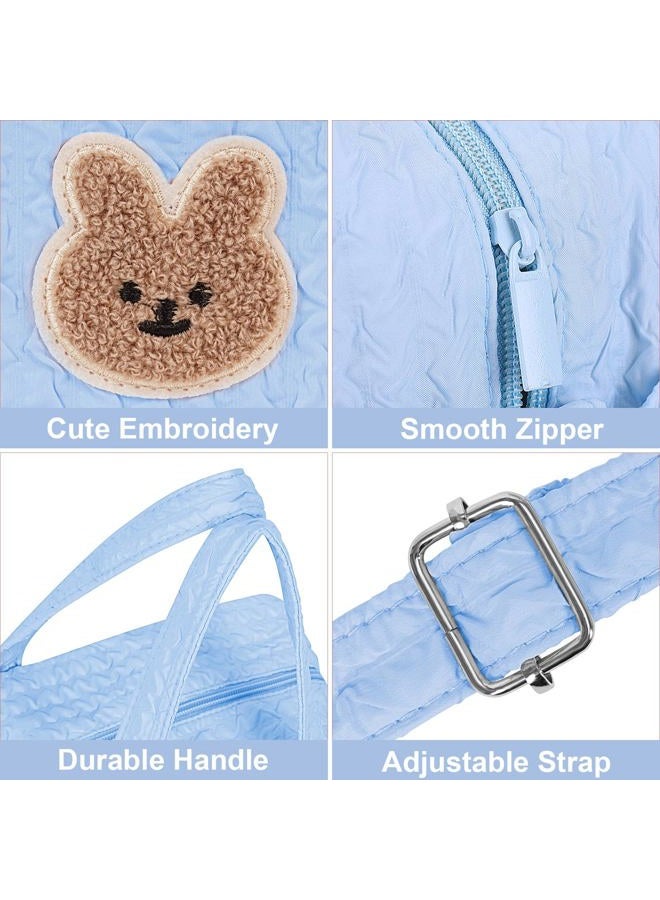 Lushandy Baby Diaper Bag Tote, Mommy Bag Cute Diaper Bags Crossbody Baby Bags for Girl Pañaleras Para Bebe - Image 3