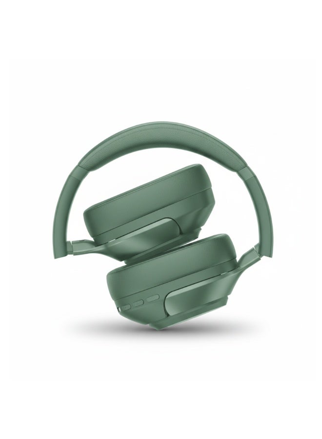 X-SCOOT XS-656 Wireless Stereo Headphones , Hi-Fi Sound, 40mm Drivers, HD Mic with Noise Reduction, Foldable Design, TF Card Support, USB-C Charging, Long Battery Life - Image 2