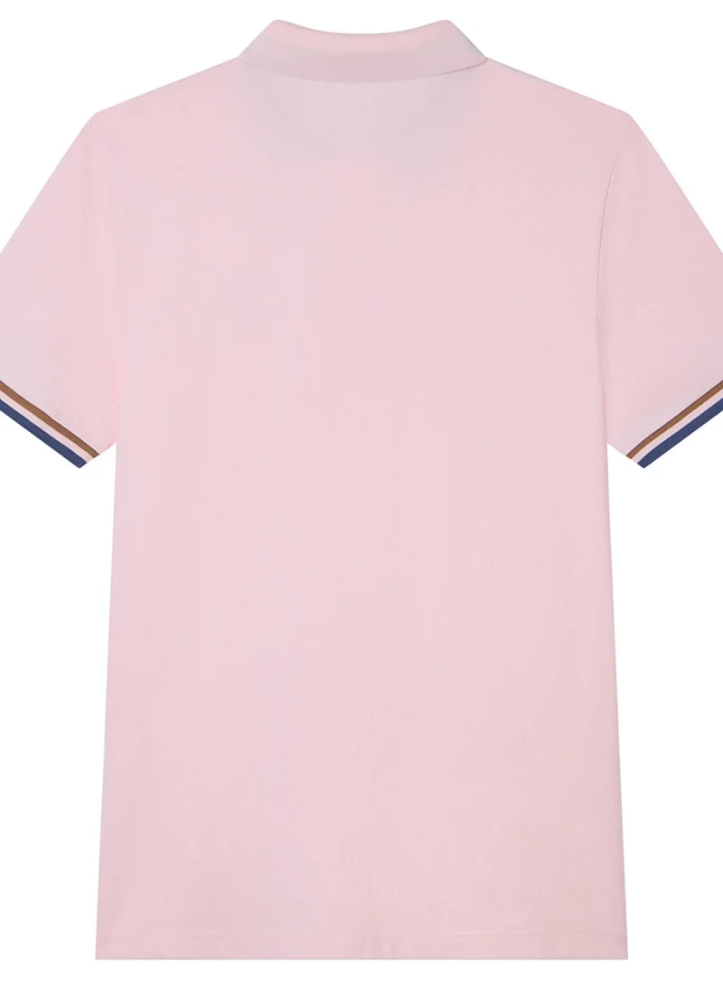 GIORDANO  Men’s Cotton Slim Performance Polo with Small Lion Embroidery for Men | Best Price UAE