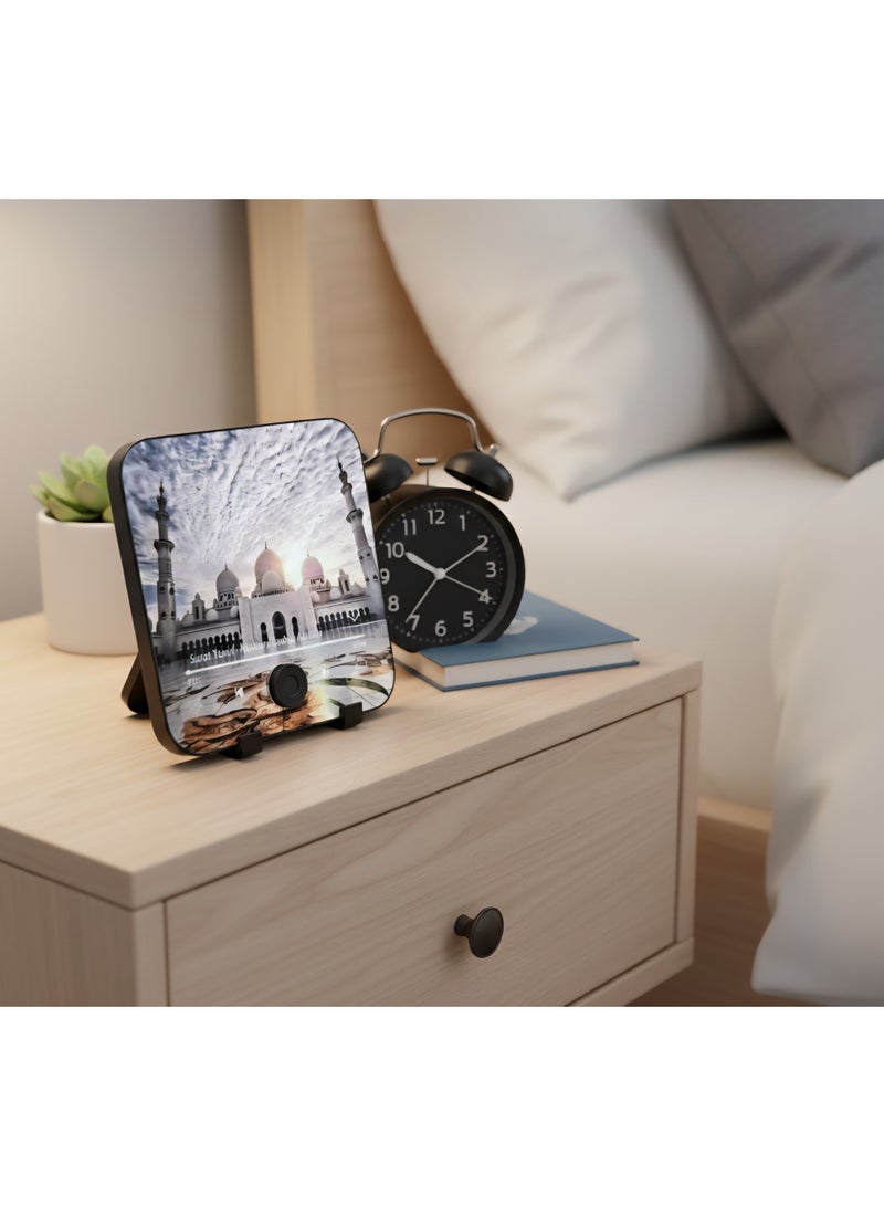 Vierex Quran Magnet with Built-in Surah Player, 2-in-1 Islamic Gift, Preloaded Surah Yusuf – Mishary Rashid Alafasy Recitation, Rechargeable Audio Magnet for Fridge, Perfect Ramadan & Eid Gift for Muslims - Image 3