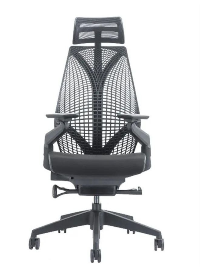 Premium Ergonomic Office Chair with TPEE Back, 4D Armrests & Adjustable Headrest – BIFMA Grade 4 Certified - Image 4
