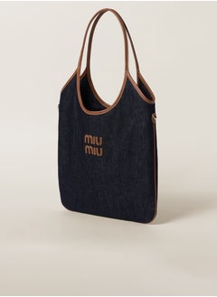 Miu Miu Ivy canvas tote bag Shoulder  - Image 2