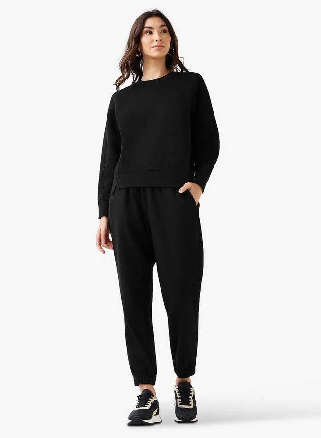 سبلاش فيڤ Regular Fit Flexi Waist Joggers Pockets