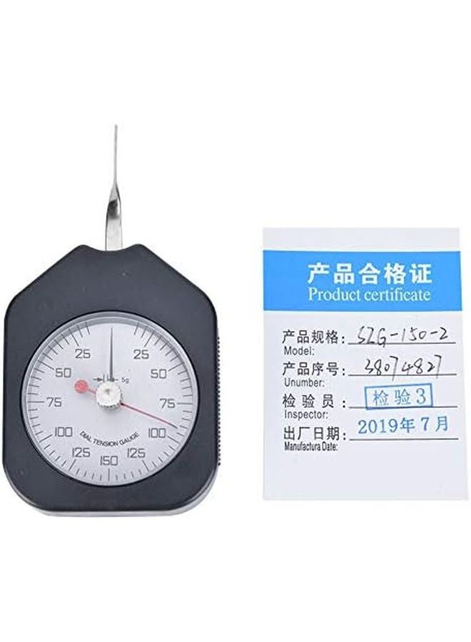SZG 150 2 Analog Dial Tension Meter Plastic Pointer Double Needles For Electrical Pressure And Spring Testing - Image 2