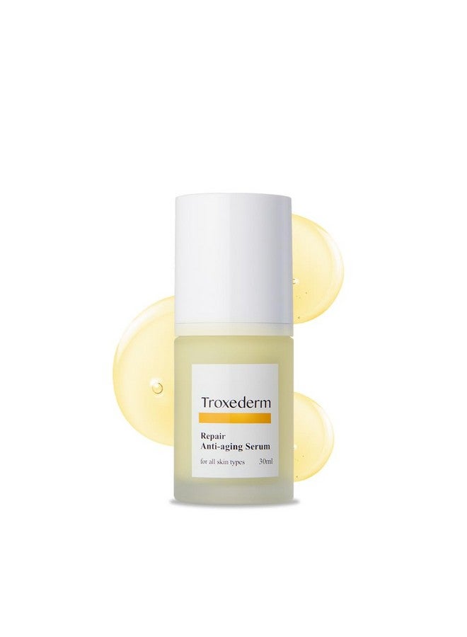 Troxederm Repair Serum Premium Facial Serum For Repairing Hydrating With Niacinamide Troxerutin Centella Asiatica For All Skin Types 1.01 Fl.Oz - Image 1