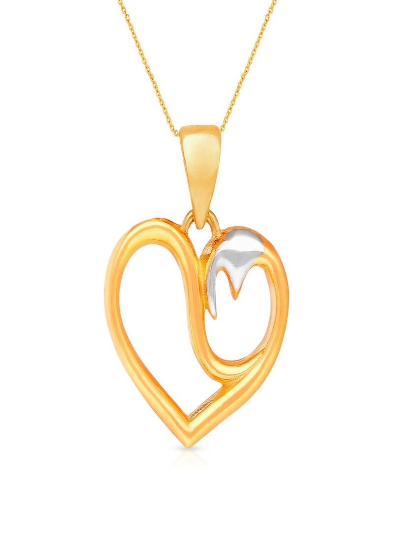 Malabar Gold and Diamonds 22 Karat 916 Purity Gold Pendant LAPN018T - Image 1