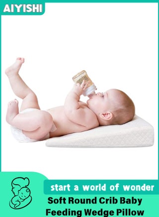 Soft Round Crib Baby Feeding Wedge Pillow For Reflux Sleep With Washable Cover - pzsku/Z35ADBD502EB16C0F0AE7Z/45/1743579013/ed243285-5a3f-4aef-b367-a5f797033659