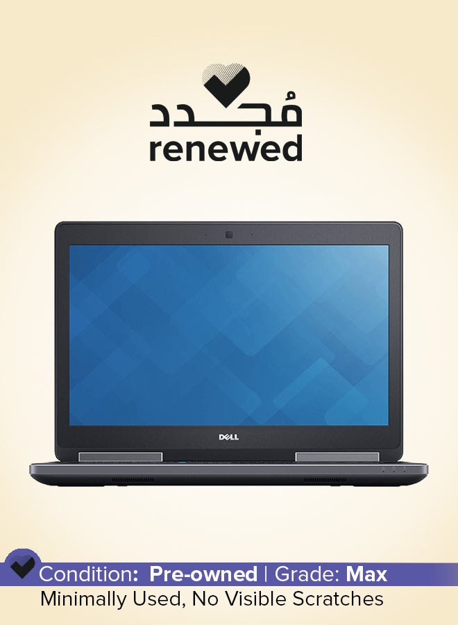 DELL Renewed - Precision 7510 Laptop With 15.6-inch Full HD Dipslay,Core i7/6th Gen/16GB RAM/512GB SSD/NVIDIA Quadro M1000M 2GB Graphics/Windows 10 English Black - Image 1