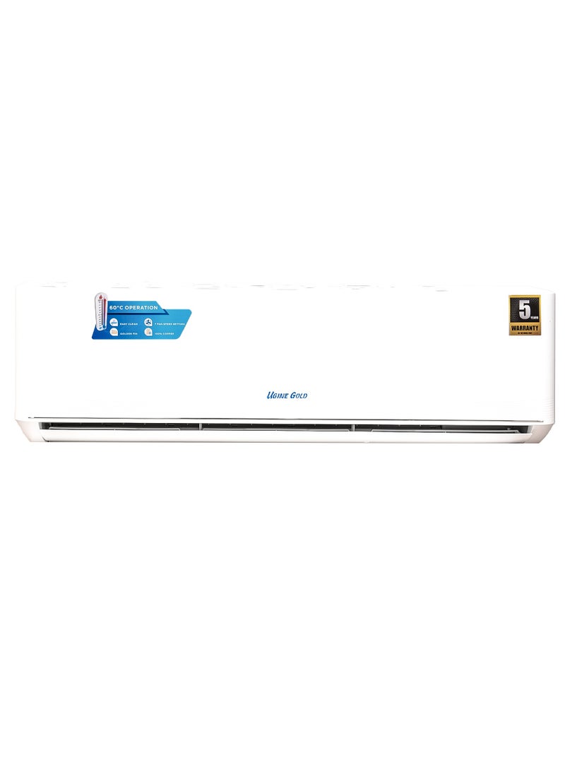 UGINE Ugine Gold Split Air Conditioner 30600 BTU Hot/Cold - UAST36H  - Image 1