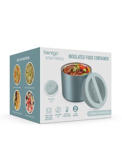 Bentgo Stainless Insulated Food Container - Aqua  - Image 5