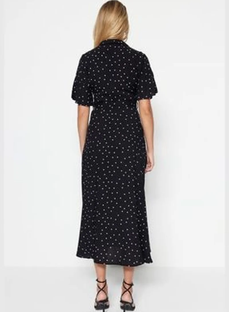 trendyol Polka Dot Midi Dress