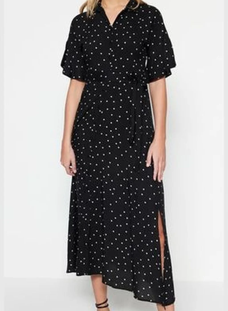 trendyol Polka Dot Midi Dress