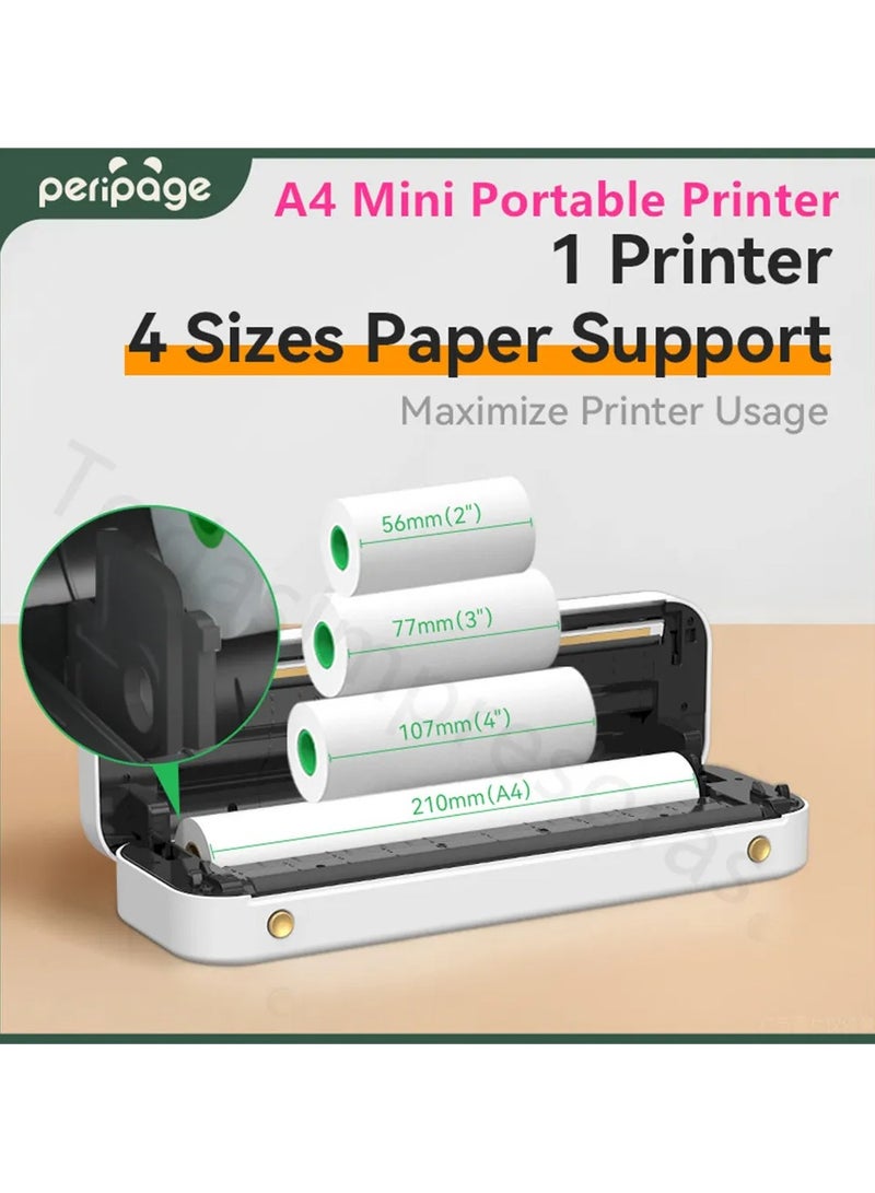 Peripage A4 Thermal Printer Tattoo Drawing Stencil Transfer Machines Multi-Function Label Maker Printing Copier Tattoo Paper A40 - Image 4