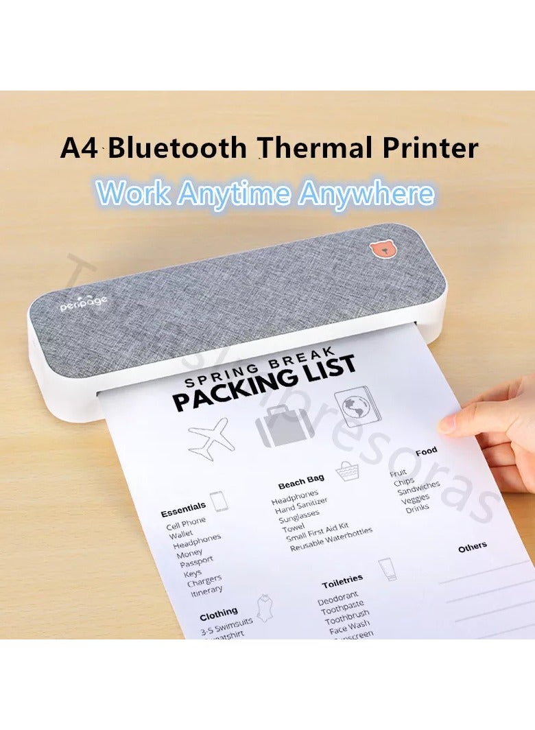 Peripage A4 Thermal Printer Tattoo Drawing Stencil Transfer Machines Multi-Function Label Maker Printing Copier Tattoo Paper A40 - Image 5