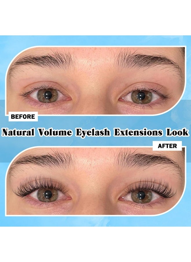 Newcally - Natural Lash Clusters DIY Eyelash Extension Wispy 144 Pcs Individual Cluster Lashes Extension at Home C Curl 9-11MM Eyelash Cluster Faux Mink False Lashes by Newcally - Image 1