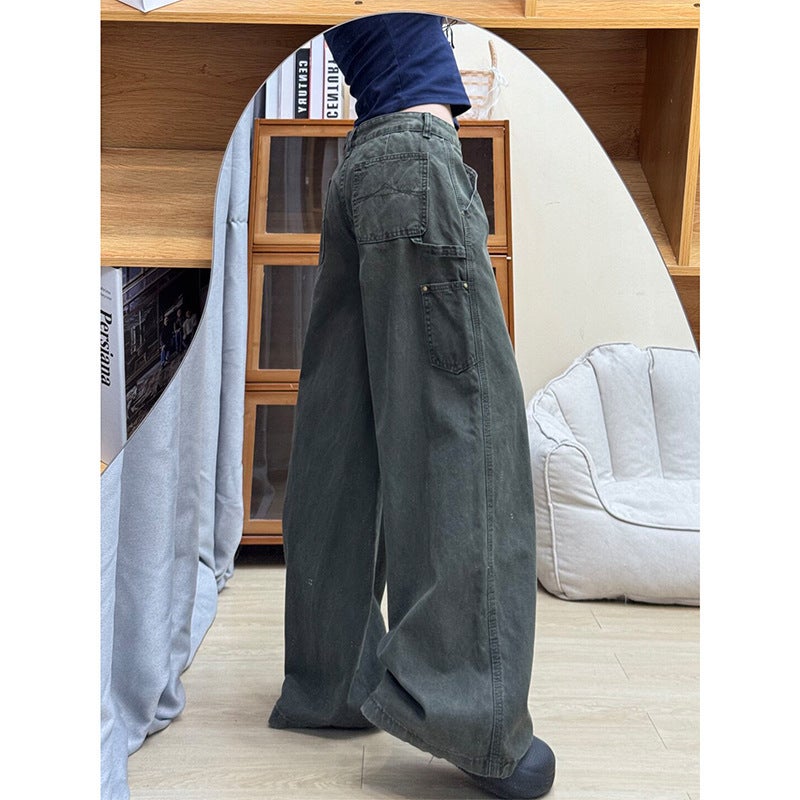 Unisex Casual Daily Denim Jeans - Image 3