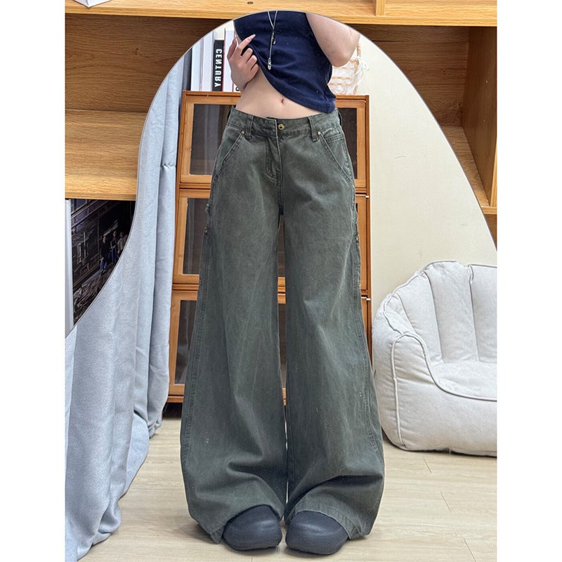 Unisex Casual Daily Denim Jeans - Image 5