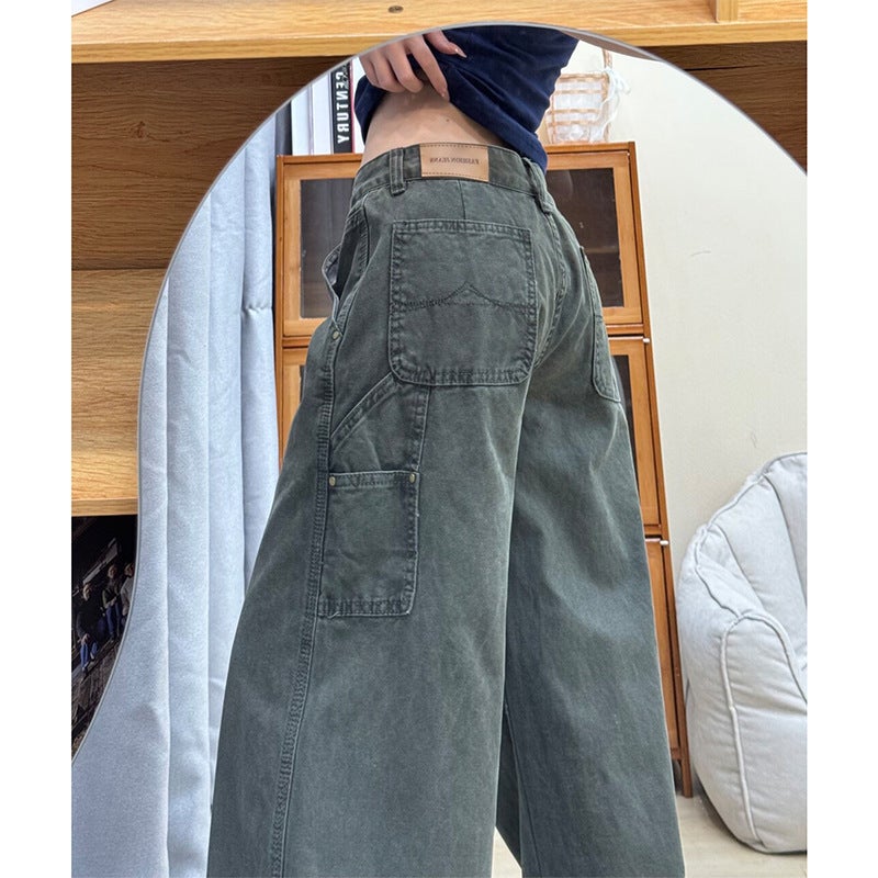 Unisex Casual Daily Denim Jeans - Image 4