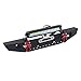 Share Goo ShareGoo Metal Front Bumper with Lights Bar Tow Trailer Compatible with Traxxas TRX4 Axial SCX10 90046 90047 SCX10 II 110 RC Crawler Car - Image 4
