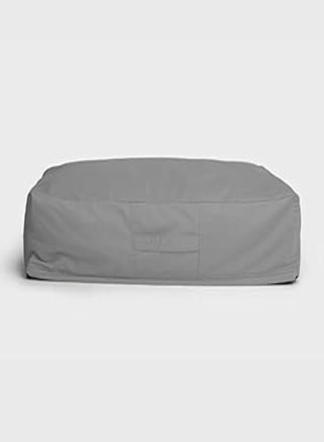 Ariika billy pet bed 90w x 60d x 15h grey suitable for dogs & cats - material outdoor fabric water repelent