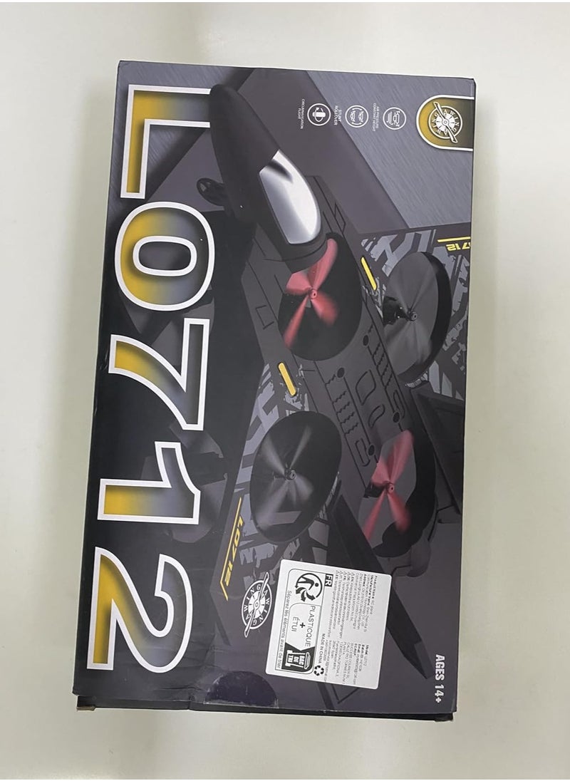 RC Airplanes - RC Plane, 2.4GHz Remote Controlled Aeroplane L0712 Quadcopter Floating Fighter Aircraft RC Aeroplane RTF for Beginners - Image 1
