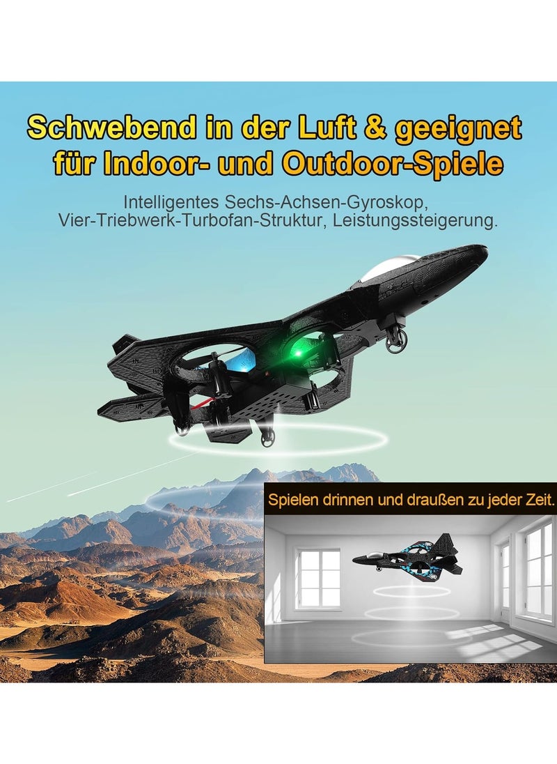 RC Airplanes RC Plane, 2.4GHz Remote Controlled Aeroplane L0712 Quadcopter Floating Fighter Aircraft RC Aeroplane RTF for Beginners  - Image 2