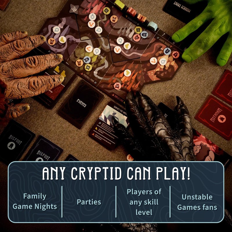 Unstable Games Twisted Cryptids Board Game - Strategy Card Game for Adults and Kids - Family Board Games for 2-4 Players, Ages 12 and Up - from the Creators of Unstable Unicorns and Here to Slay - Image 5