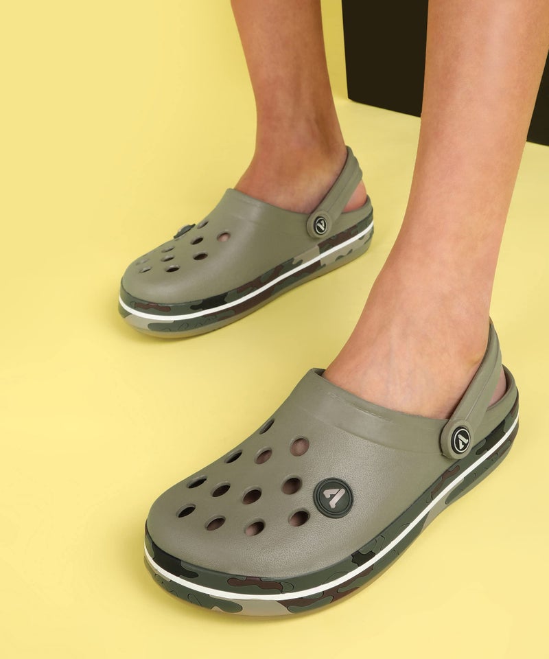 Aqualite Men's NEO-151 Trendy Stylish Fashionable Clogs with Back-Strap| Sandals with Lightweight Regular wear Casual Clogs with Ultra Soft & Flexibility Technology. - Image 5