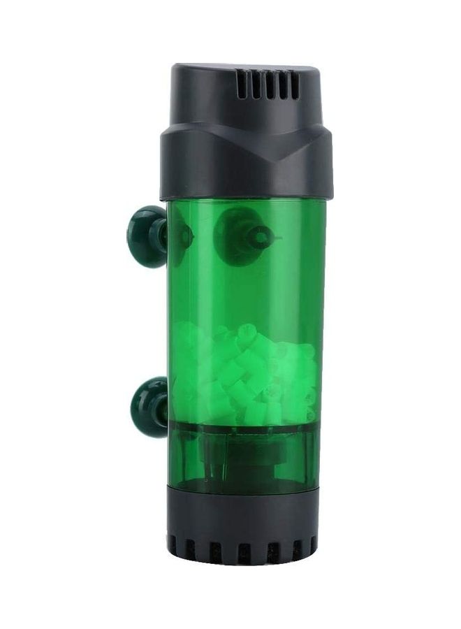 NIBEMINENT Fluidized Moving Bed Filter Green/Black 18.9x8.8x6.8cm - Image 1