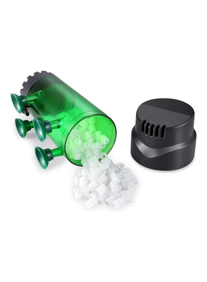 NIBEMINENT Fluidized Moving Bed Filter Green/Black 18.9x8.8x6.8cm - Image 2