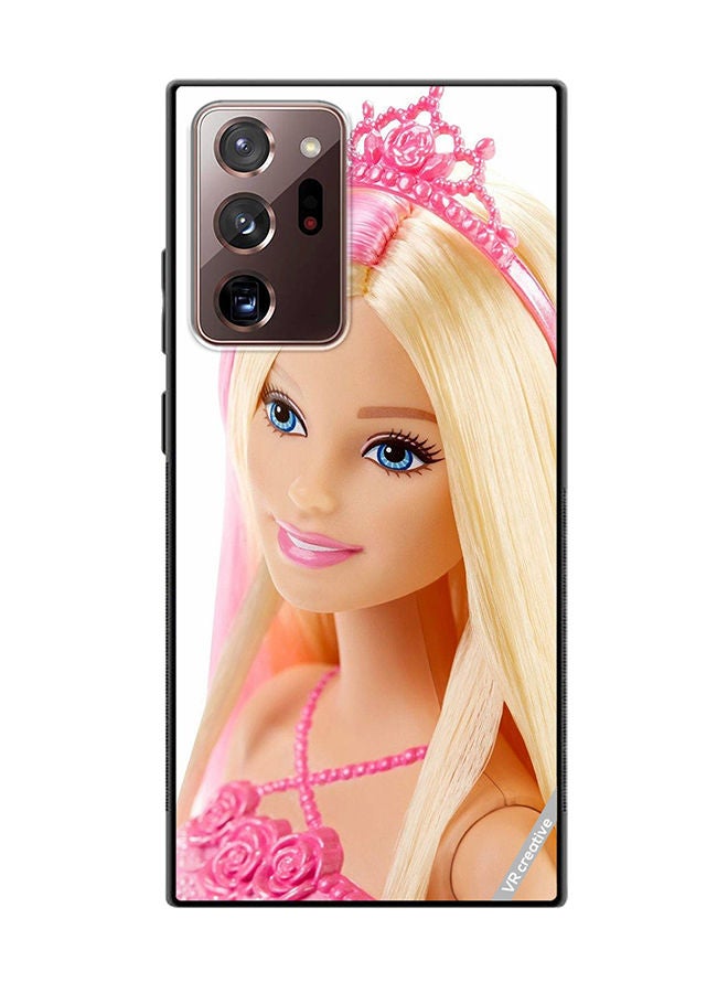 VR CREATIVE Protective Case Cover For Samsung Galaxy Note20 Ultra 5G Barbie With Hair Design Multicolour - Image 1